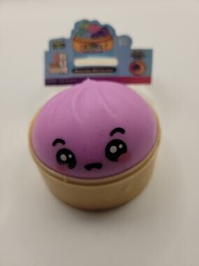 Purple Rainbow Mystery Dumpling Squishy Bun Viral 2.5" Mini NEW